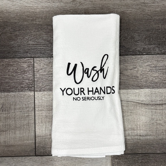 Say it with a Towel Kitchen Towel with Saying 100% Cotton CB - Picture 1 of 1